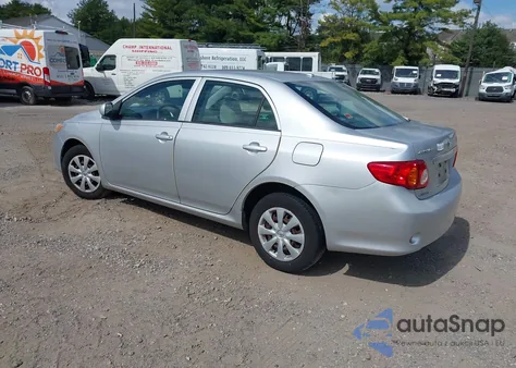 2009 Toyota Corolla Le из США, поврежденный, VIN JTDBL40E499077563